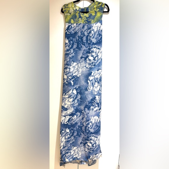 BCBG Maxazria Susana Floral Backless Dress - Picture 4 of 6